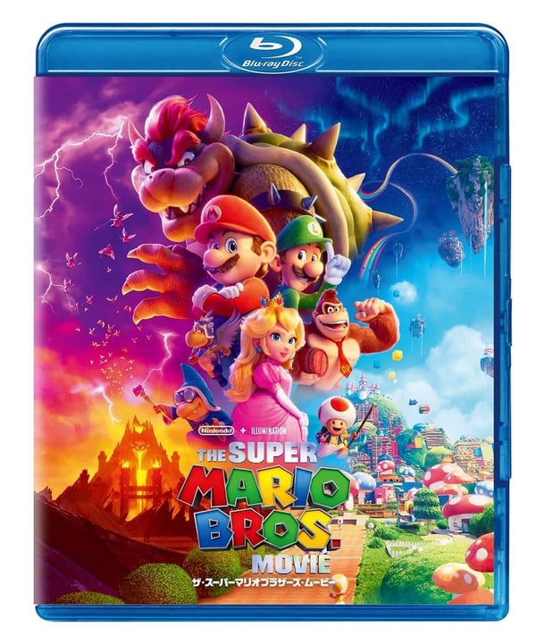 The Super Mario Bros. Movie (Bluray) Chris Pratt Brand New