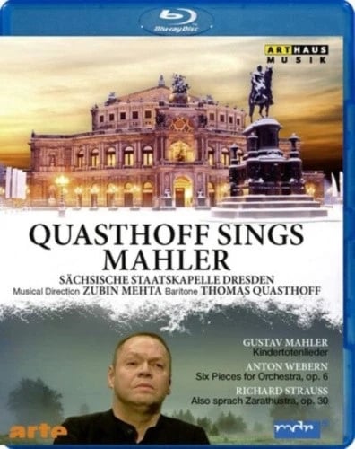 Quasthoff Sings Mahler [Region Free] [Bluray] DVD Brand New
