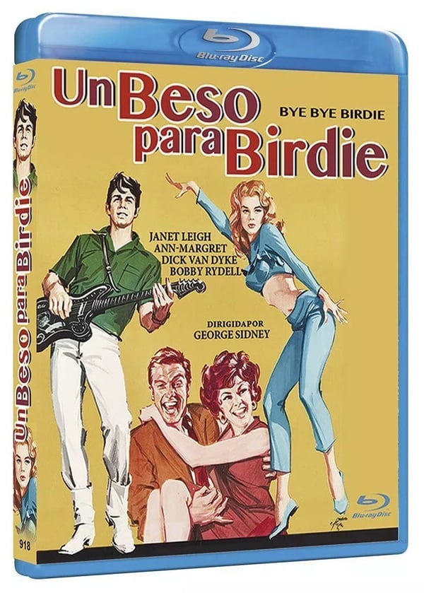 BYE BYE BIRDIE (1963 Janet Leigh) Blu Ray Region free Brand New