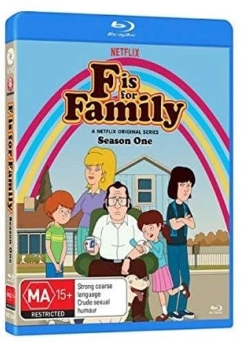 F Is For Family: Season 1 (Bluray) Laura Dern Bill Burr Brand New