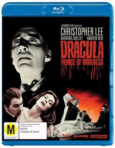 TERENCE FISHER: DRACULA PRINCE OF DARKNESS Region B Blu Ray Brand New