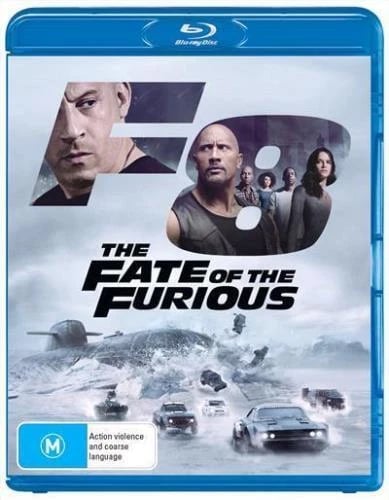 F8: THE FATE OF THE FURIOUS Region B Blu Ray Brand New F8: THE FATE OF THE FURIOUS Region B Blu Ray Brand New