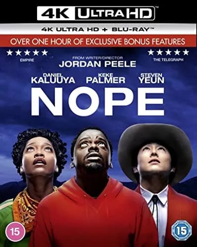 Nope 4k Ultra Hd + [BLURAY] [Region B] Brand New