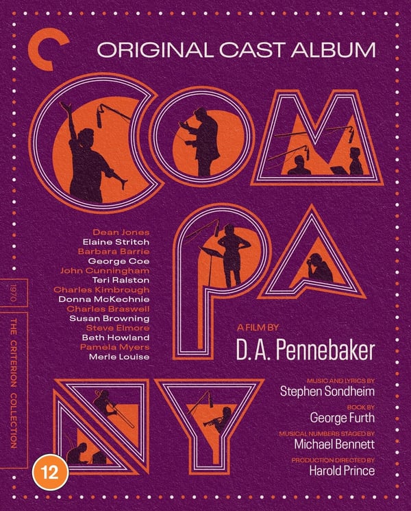 Original Cast Album: Company The Criterion Collection (Bluray) Merle Louise Brand New