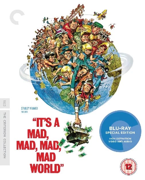 It's a Mad, Mad, Mad, Mad World The Criterion Collection (Bluray) Dick Shawn Brand New