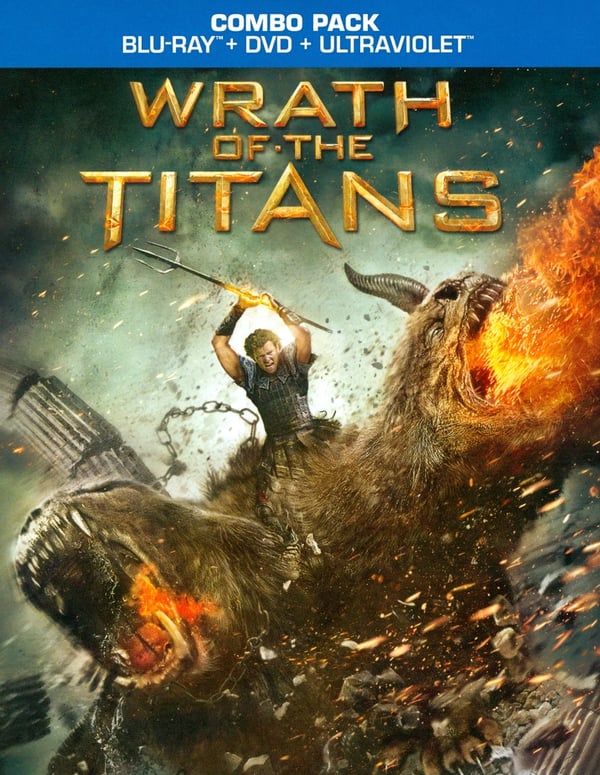 WRATH OF THE TITANS 2012 / Region A Bluray Brand New