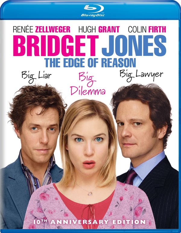 BRIDGET JONES: EDGE OF REASON 10TH ANNIV ED 2018 / Region A Bluray Brand New