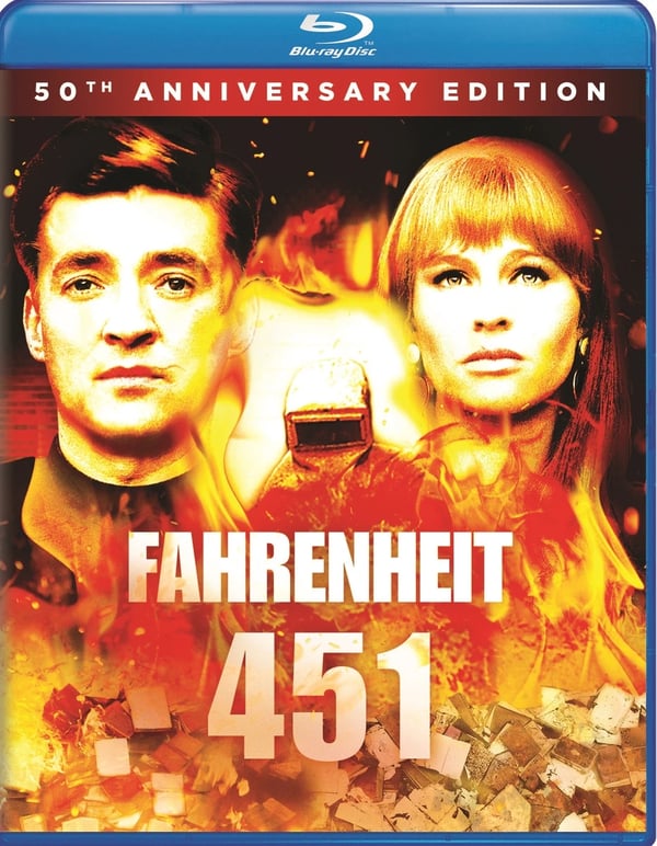 FAHRENHEIT 451 50TH ANNIVERSARY EDITION / ANIV Bluray Brand New