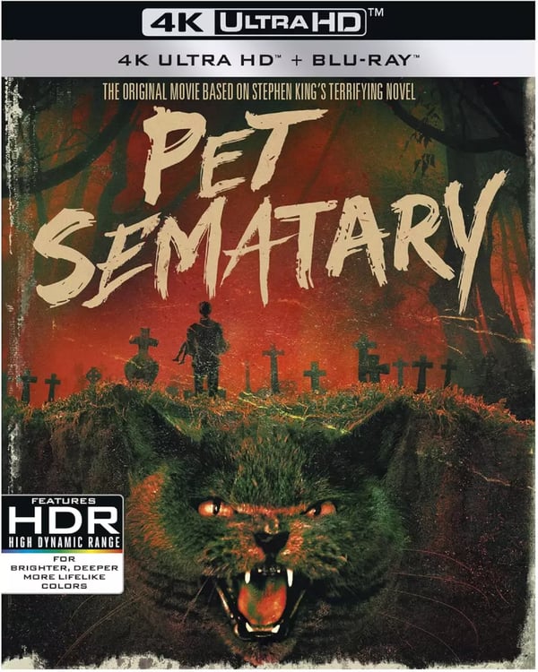 Dale Midkiff, Pet Sematary 4K UHD Ultra High Definition Movie Film Brand New