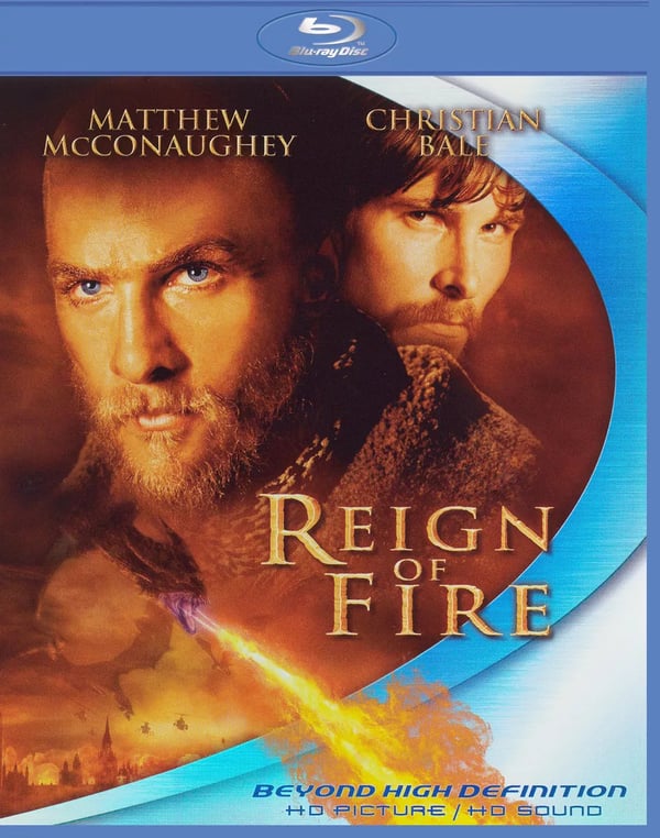 REIGN OF FIRE 2007 / Region A Bluray Brand New