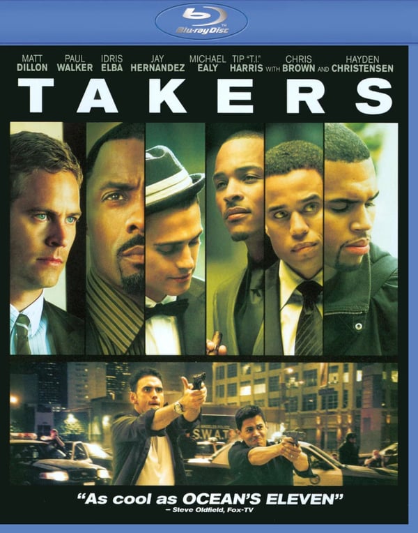 TAKERS 2011 / Region A Bluray Brand New