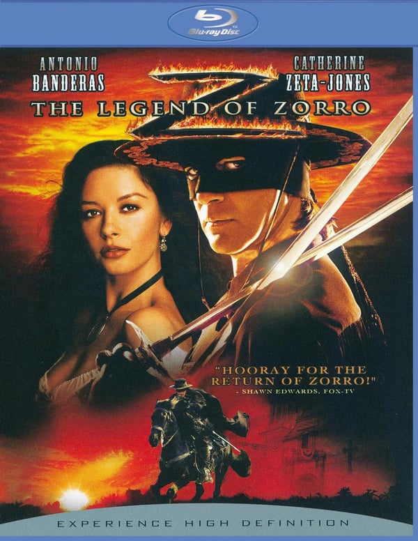 LEGEND OF ZORRO 2007 / Region A Bluray Brand New
