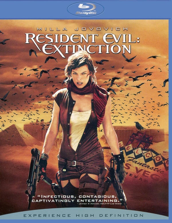 RESIDENT EVIL: EXTINCTION 2008 / Region A Bluray Brand New