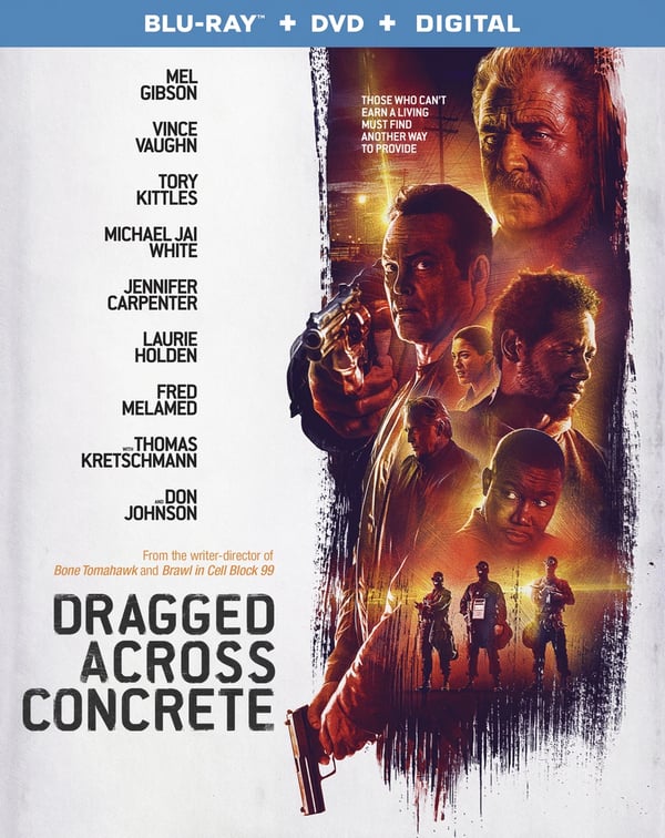 DRAGGED ACROSS CONCRETE 2019 / Region A Bluray Brand New