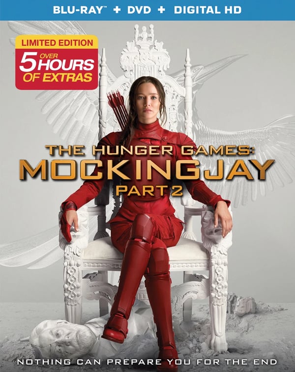 HUNGER GAMES: MOCKINGJAY PT 2 2016 / Region A Bluray Brand New