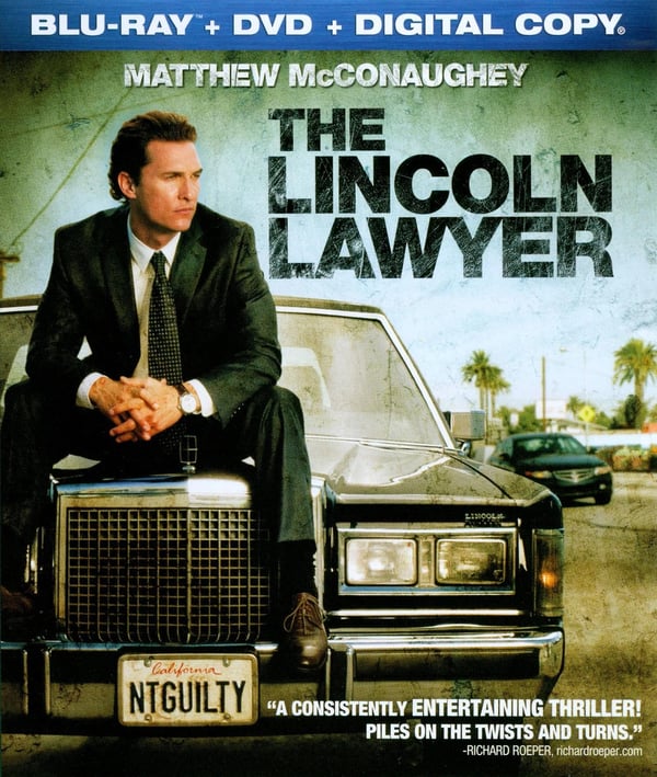 LINCOLN LAWYER 2011 / Region A Bluray Brand New