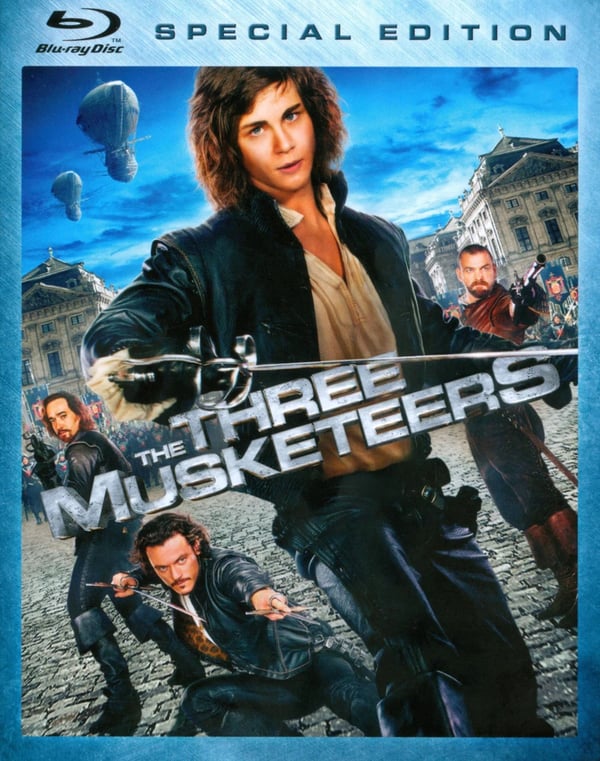 THREE MUSKETEERS 2012 / Region A Bluray Brand New