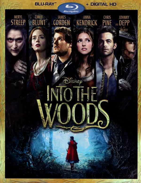 INTO THE WOODS 2015 / Region A Bluray Brand New