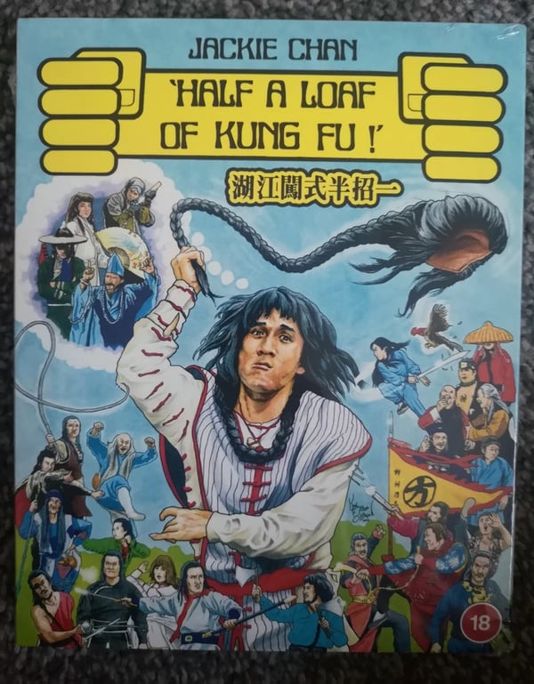 Half A Loaf Of Kung Fu Bluray 88 Films Limited Edition With Slipcover Brand New