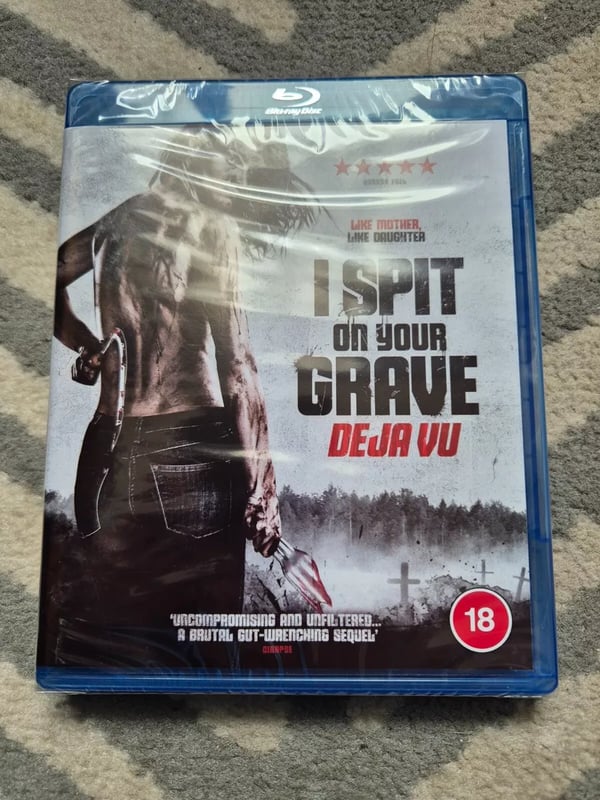 I SPIT on your GRAVE: Deja Vu Bluray 1DISC, 2019/20 MINT! condition Brand New