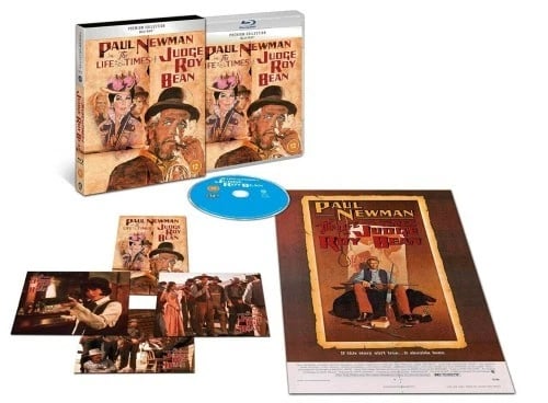 The Life And Times Of Judge Roy Bean (1972) Region B Blu Ray Brand New
