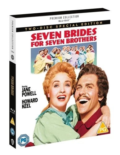 Seven Brides For Seven Brothers (1954) Region B Blu Ray Brand New