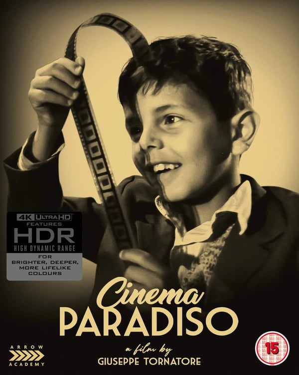 Cinema Paradiso (4K UHD Bluray) Philippe Noiret Enzo Cannavale Antonella Attili Brand New