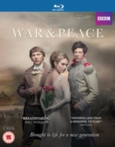 War and Peace Mini Series (2016) Region B Blu Ray Brand New