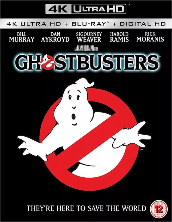 Ghostbusters Part 1 I 4K UHD Ultra High Def Movie Film Ghost Busters Bill Murray Brand New