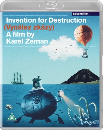 Invention for Destruction Bluray (2018) Lubor Tokos, Zeman (DIR) cert U Brand New