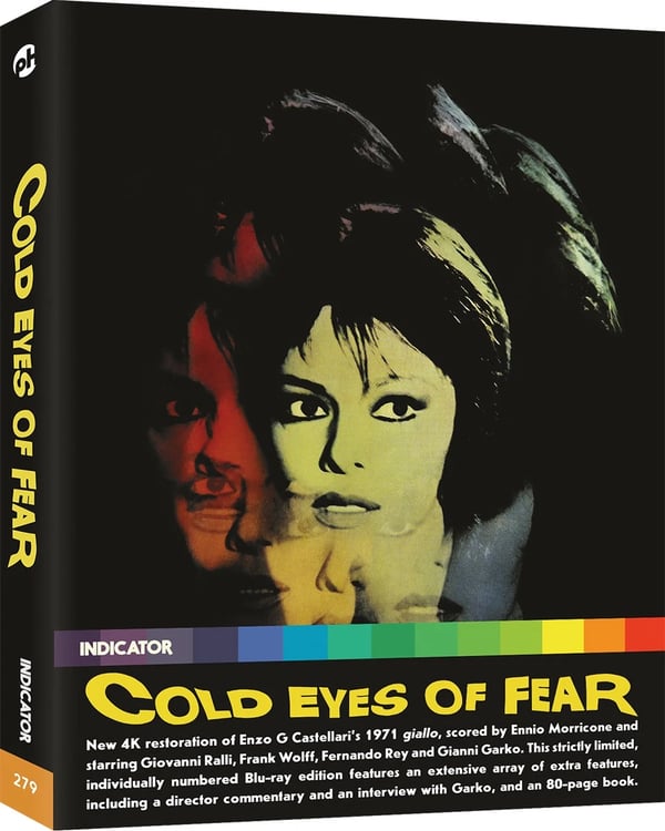 Cold Eyes of Fear (Bluray) Karin Schubert Gianni Garko Frank Wolff Fernando Rey Brand New
