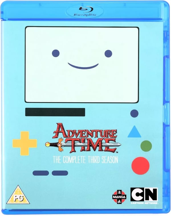 ADVENTURE TIME COMPLETE SERIES 3 Bluray 3rd Third Season Three R2 Brand New ADVENTURE TIME COMPLETE SERIES 3 Bluray 3rd Third Season Three R2 Brand New