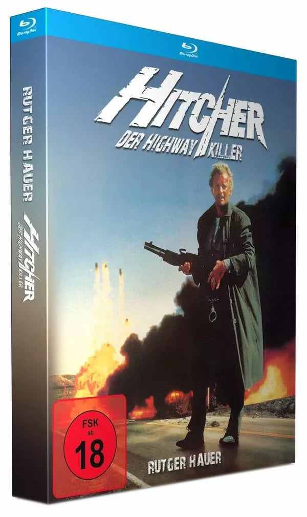 THE HITCHER 1986 / WITH SLIPCOVER C. Thomas Howell Rutger Hauer RB Bluray Brand New