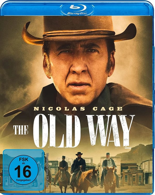 THE OLD WAY 2023 / Nicolas Cage Region B Blu Ray Brand New
