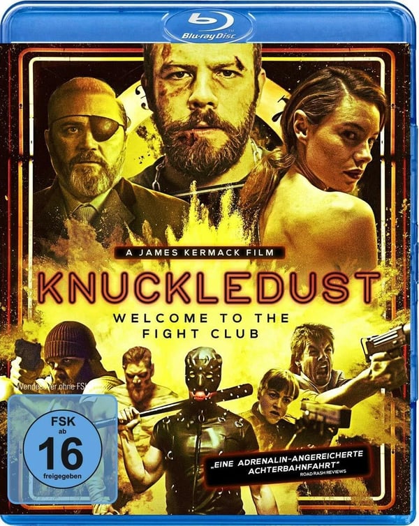 KNUCKLEDUST 2020 / UNCUT / Moe Dunford / Kate Dickie RB Blu Ray Brand New