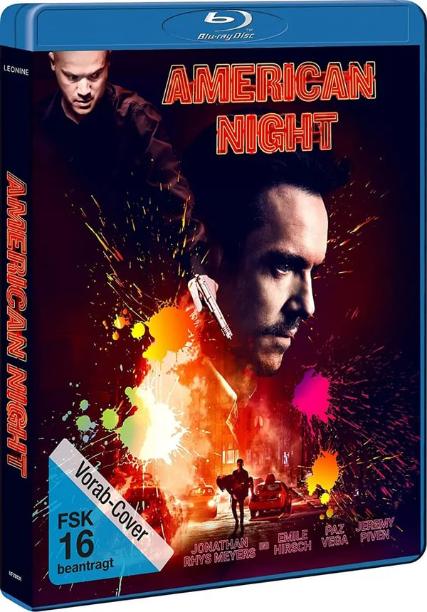 AMERICAN NIGHT 2021 / UNCUT / Jonathan Rhys Meyers Region B Blu Ray Brand New
