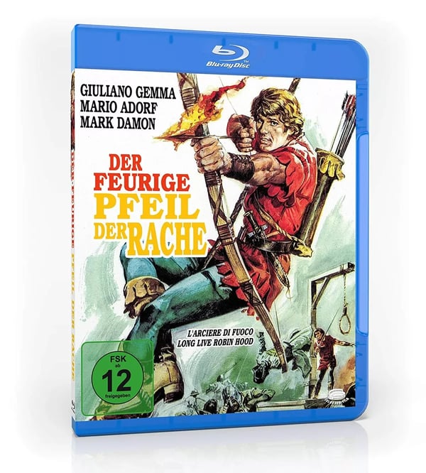 LONG LIVE ROBIN HOOD; Archer Of Fire 1971 / 2 Disc/ Mario Adorf RB Blu Ray Brand New