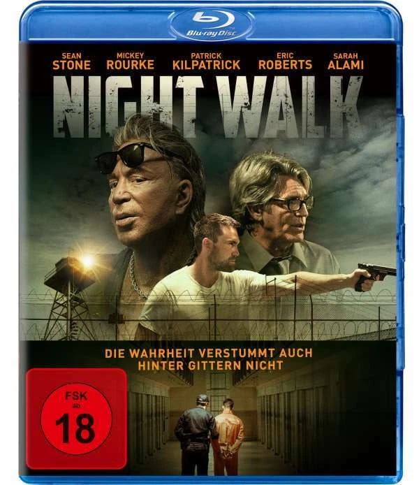 NIGHT WALK 2019 / Mickey Rourke, Eric Roberts Region B Bluray Brand New