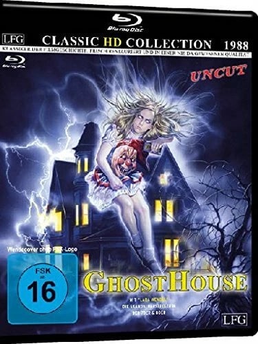 GHOSTHOUSE 1988 / UNCUT / Umberto Lenzi, Lara Wendel Region B Bluray Brand New