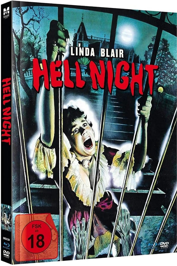 HELL NIGHT 1981 / 2 Disc Special Ed Mediabook / Linda Blair RB Blu Ray Brand New
