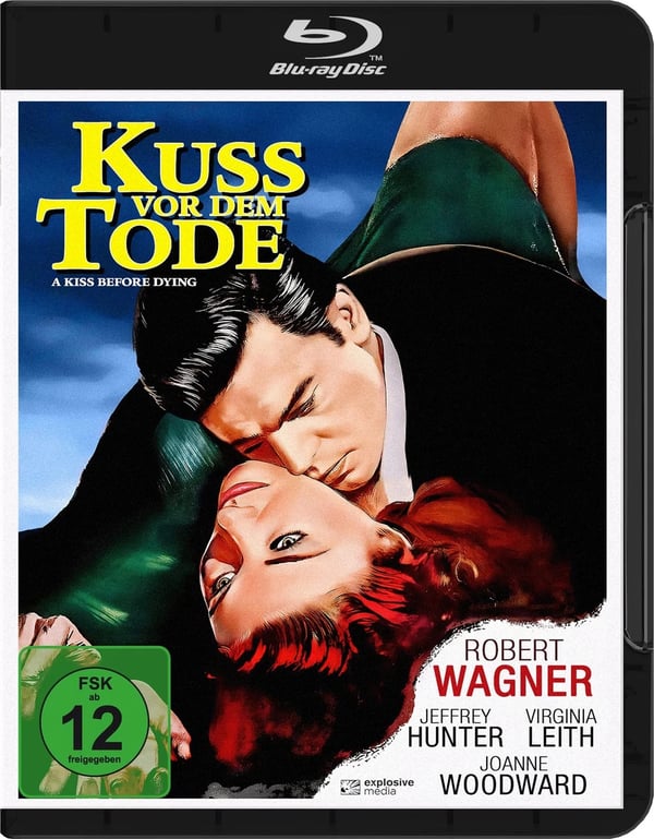 Kuss vor dem Tode (Bluray) Joanne Woodward Jeffrey Hunter Virginia Leith Brand New