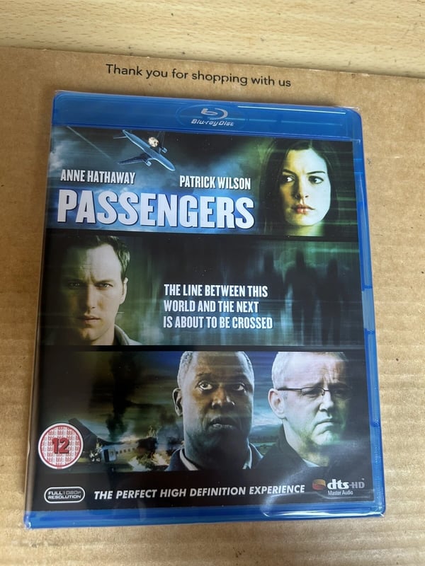 Passengers (2008) Rare Blu Ray Anne Hathaway Patrick Wilson Brand New