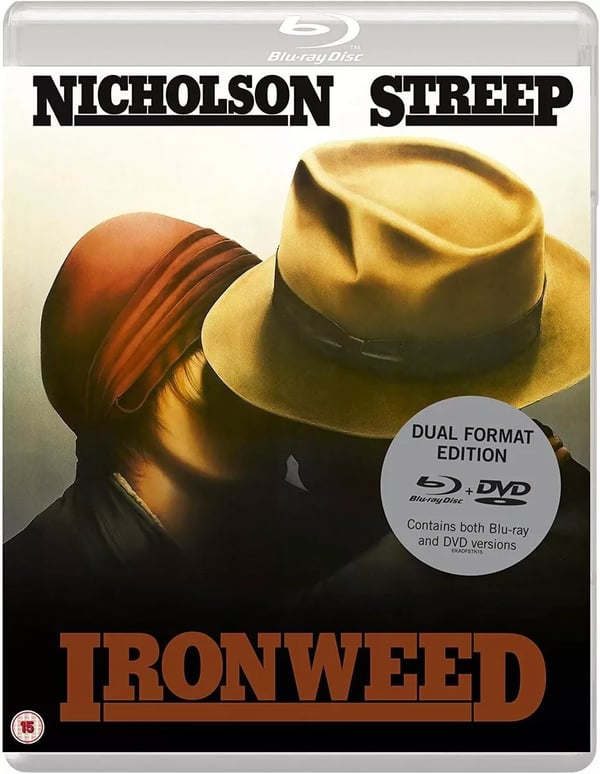 IRONWEED Bluray Hector BABENCO Jack NICHOLSON Movie Film Region 1 US Import Brand New