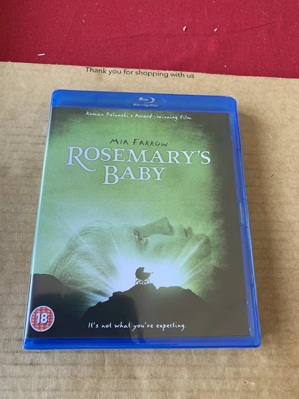 Rosemary’s Baby Rare BLU RAY Roman Polanski Horror Brand New