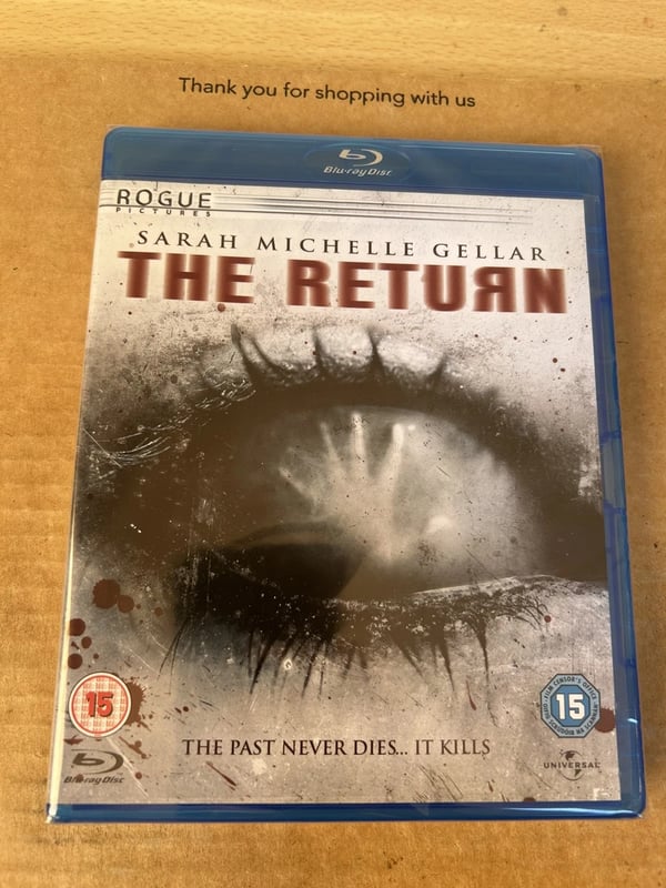 The Return (2005) Rare Blu Ray Sarah Michelle Gellar Horror Brand New