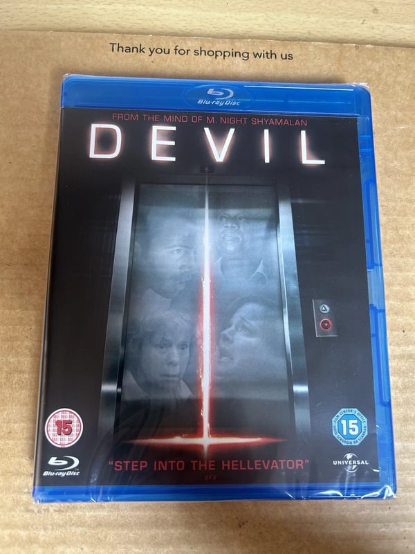 Devil (2010) Rare Reg Free Bluray M Night Shyamalan Horror Brand New