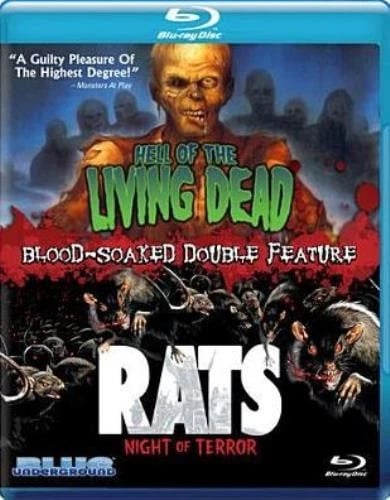 HELL OF THE LIVING DEAD/RATS NIGHT OF TERROR Region free Blu Ray Brand New