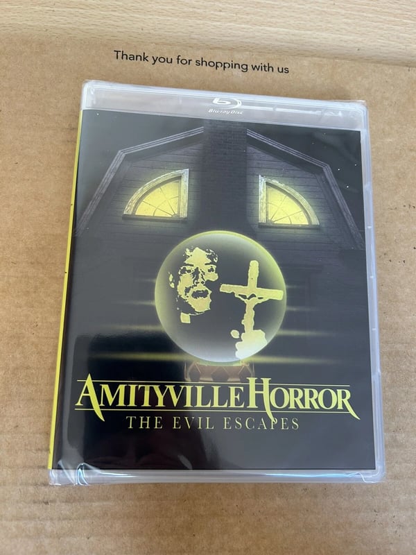 Amityville: The Evil Escapes Reg A Bluray Vinegar Syndrome Horror Brand New