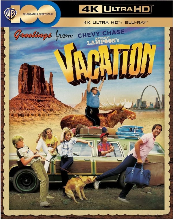 National Lampoons Vacation [4K Ultra HD] [1983] [Bluray] [2023] [Region Free] Brand New