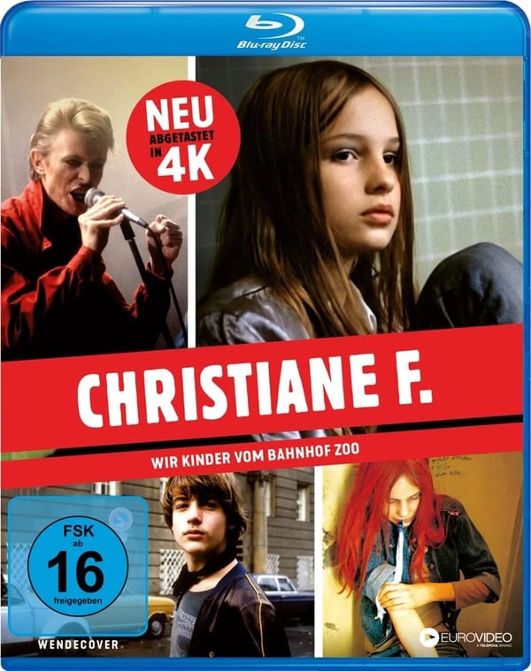Christiane F. Wir Kinder vom Bahnhof Zoo (Bluray) Brunckhorst Natja Haustein Brand New